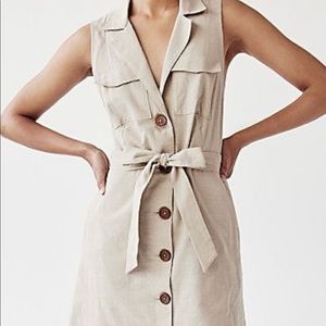 Free People Hepburn cotton trench dress